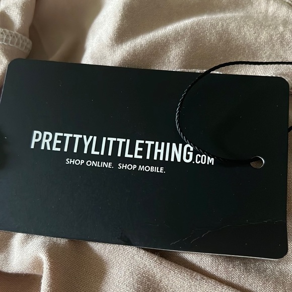 NWT PrettyLittleThing Jersey Scoop Strappy Maxi Dress Size 6 - Picture 6 of 8